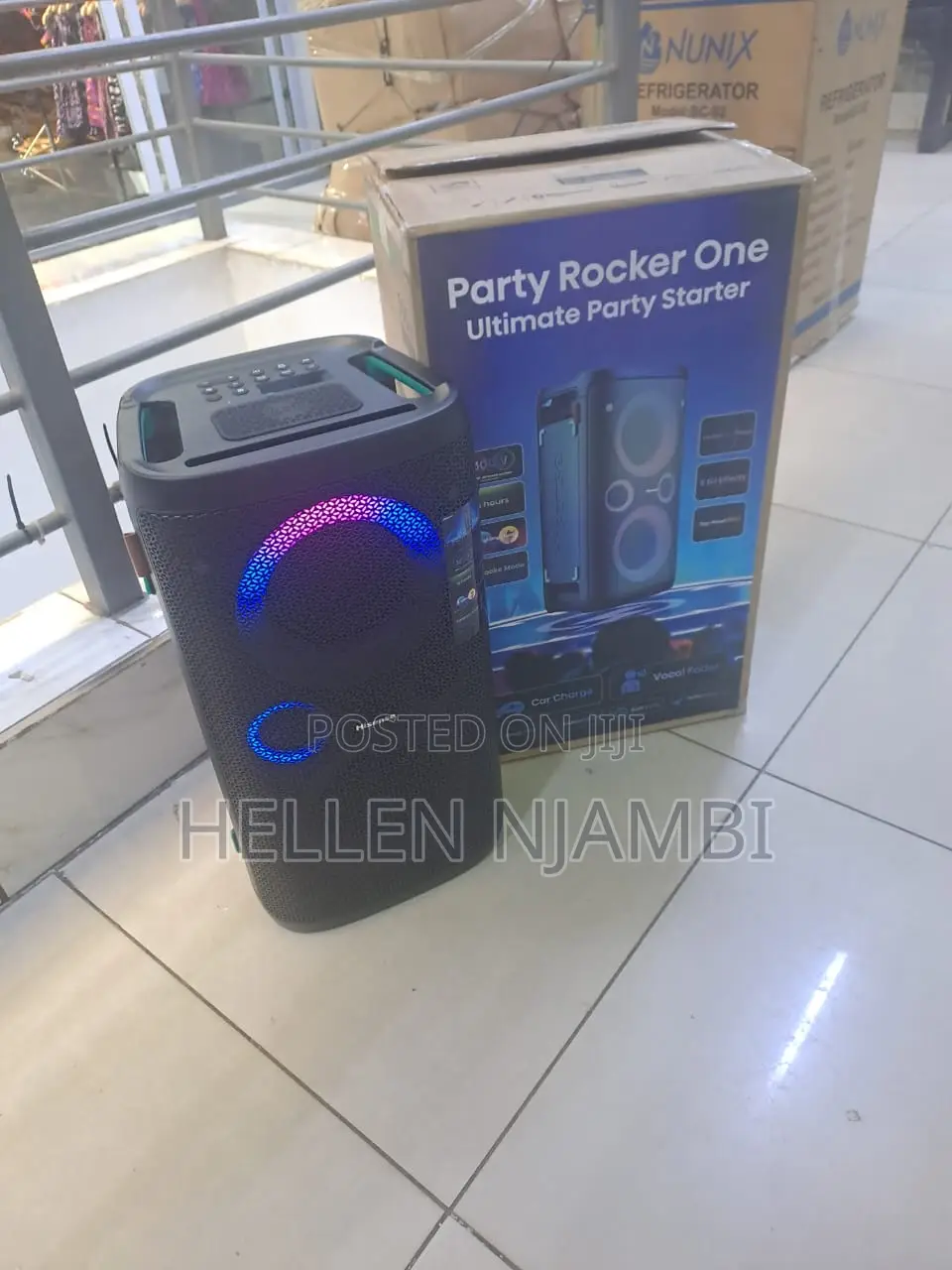 Hisense 2.0 Ch Party Rocker Portable Wireless Bluetooth Speaker - 300w