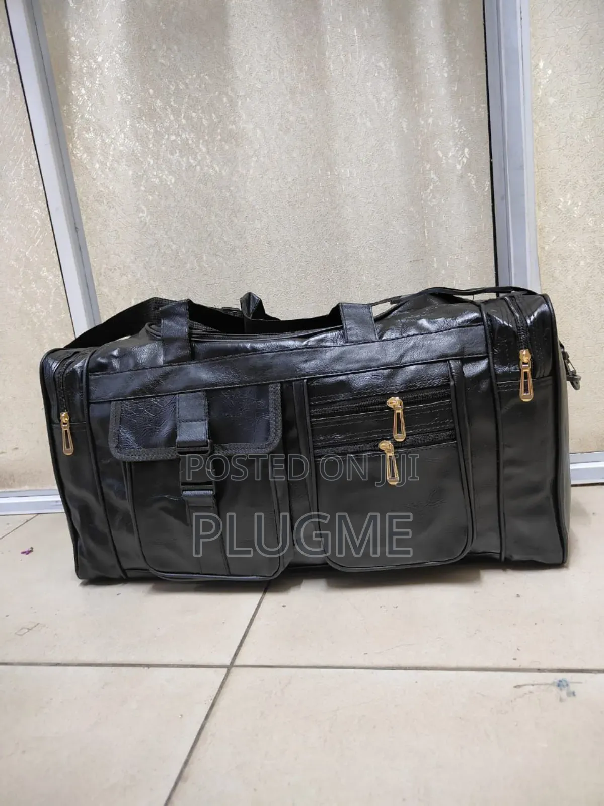 Pu Leather Travel Duffel Bag Duffle Travel Gym
