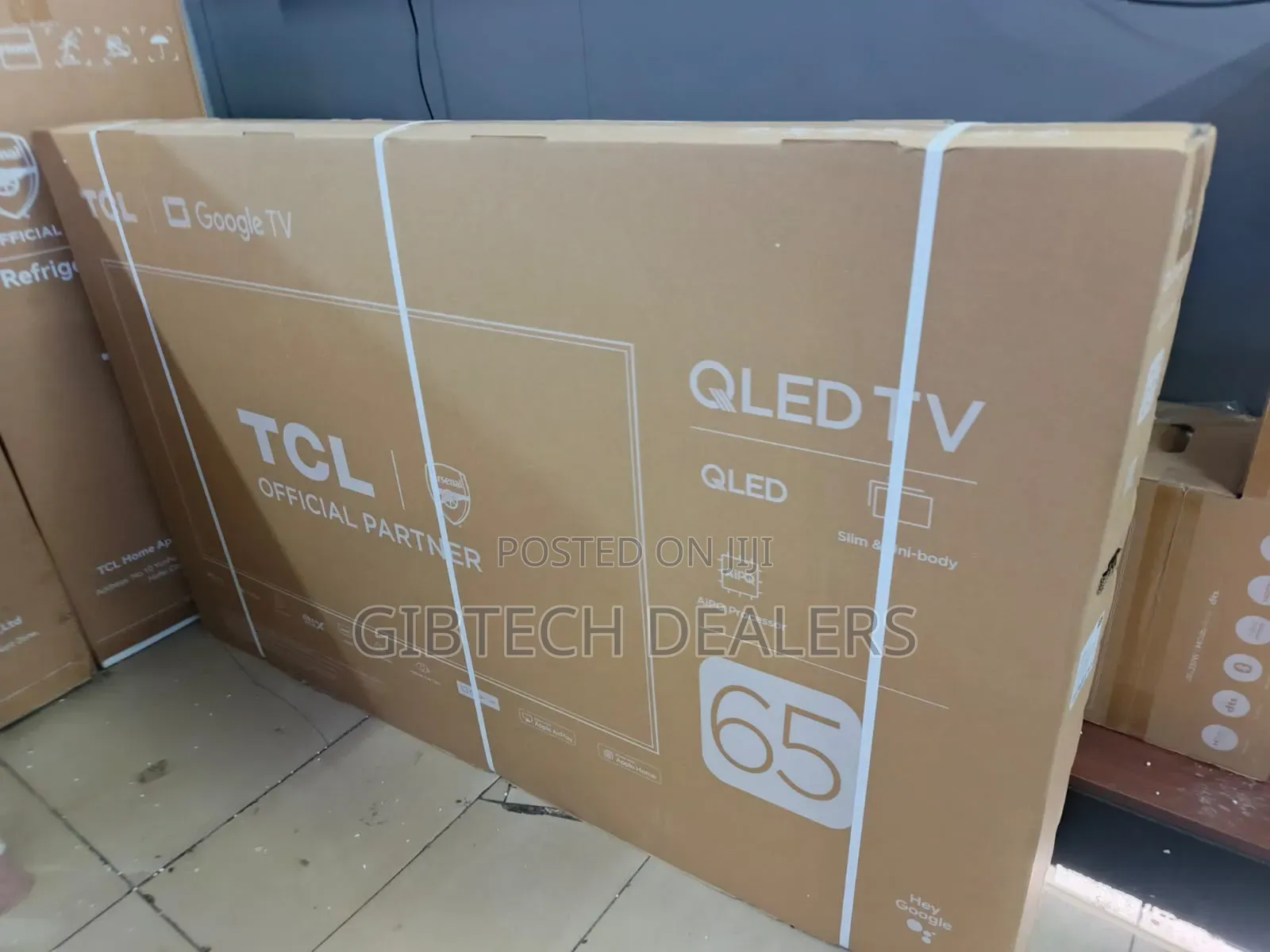 TCL 65" Qled Frameless Smart Tv