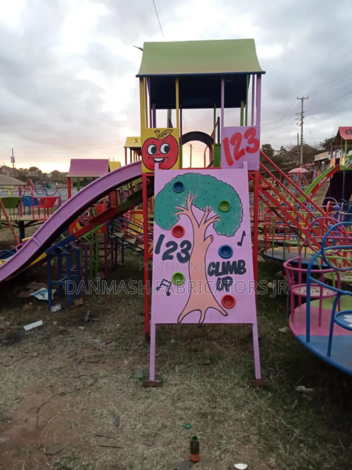 Kids Slide Climbing Frame 123 – Safe Fun