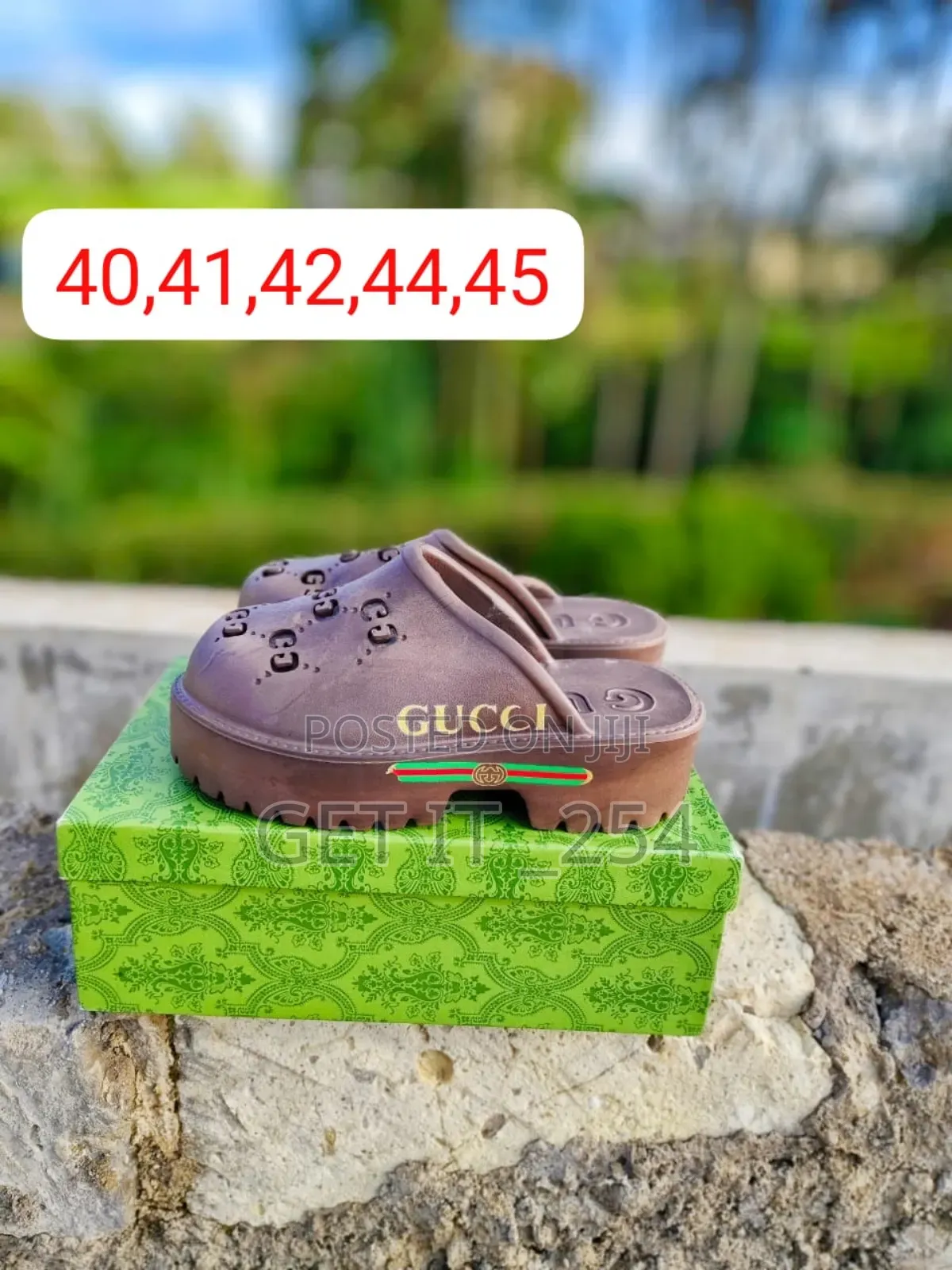 Gucci Double Sole.🔥

Sizes:40--45
(Assorted Sizes)