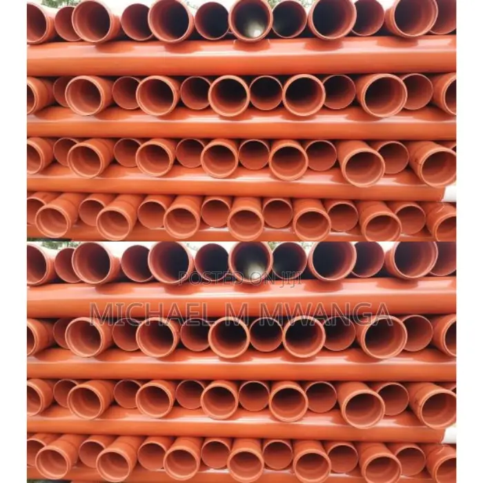 Lightweight Construction 4-Inch PVC Waste Pipe