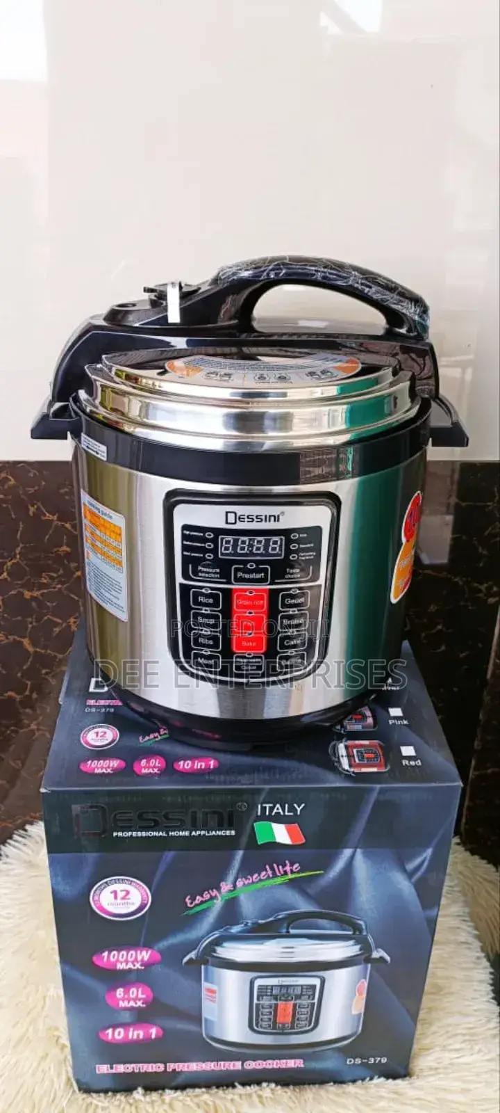 6 Liters Dessini Electric Pressure Cookers
