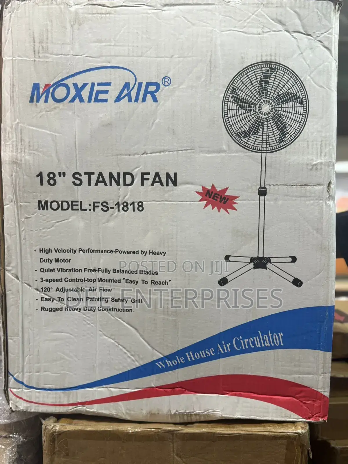 18inch Moxie Air Standing Fan