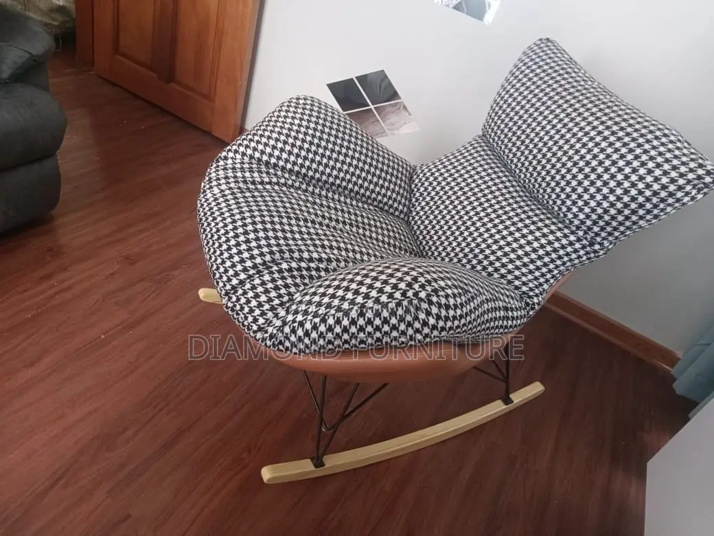 Rocking Chair; Luxurious Sleek Modern Rocking Chair