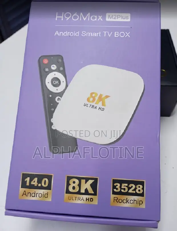 Android 14, Utra Hd Smart Tv Box 4gb Ram 32 Gb Storage