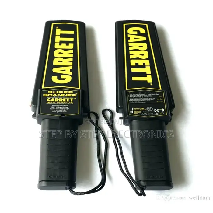 High Sensitivity Garrett Super Scanner Hand Held Metal Detector