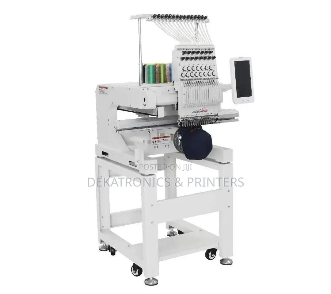 1 Head 12 Needles Embroidery Machine