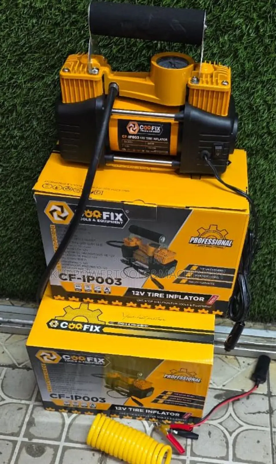 Coofix Tire Air Inflator / Portable Air Compressor
