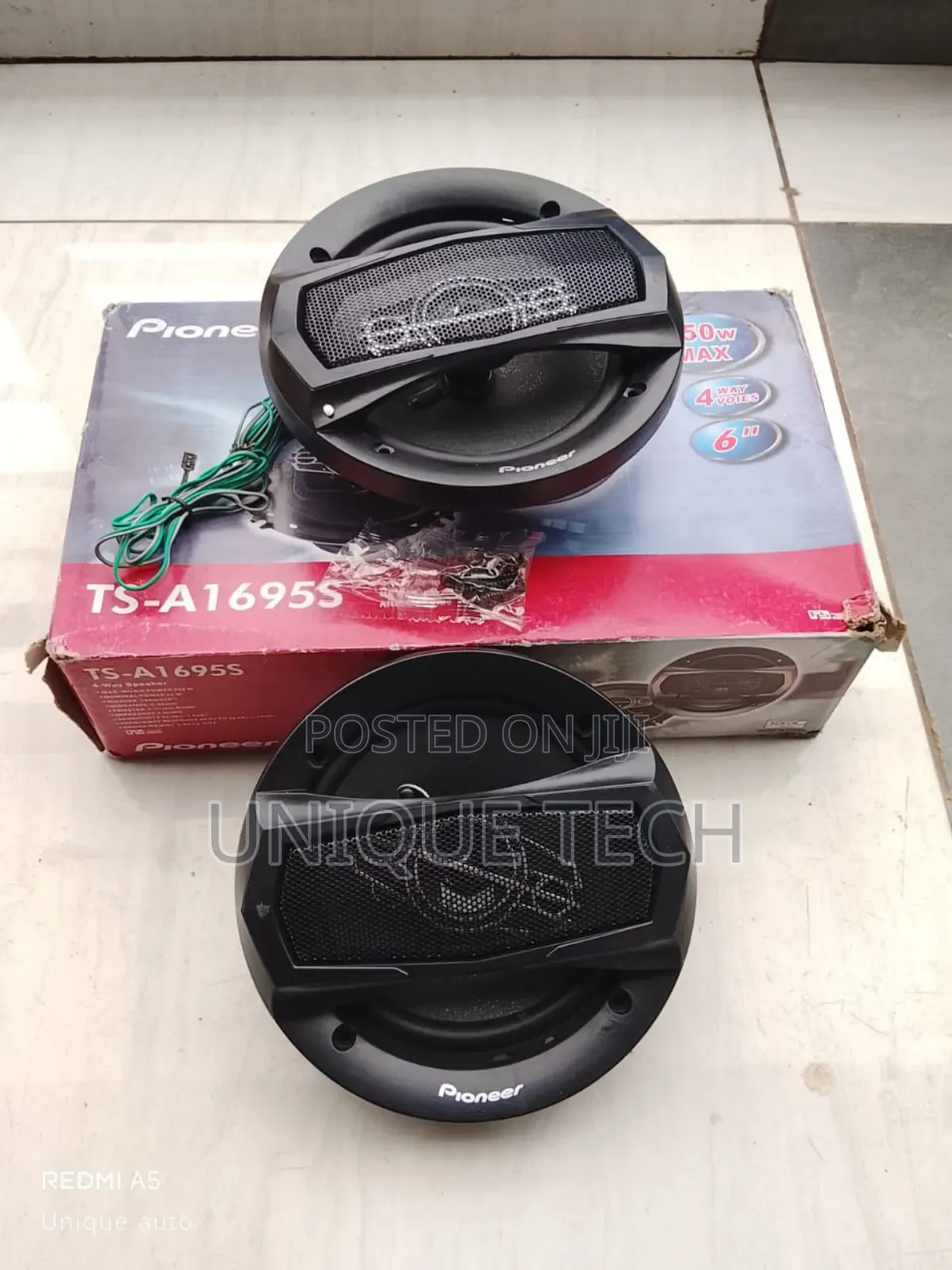 Pioneer Ts-A1695s 6 Inch Door Speakers Powerful Car Sound