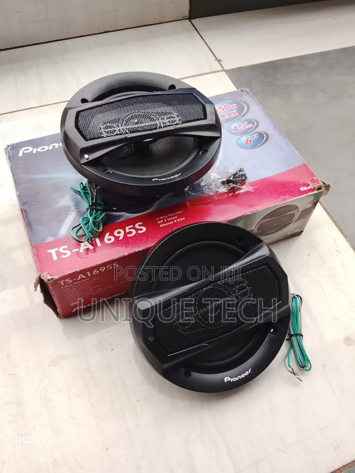 Pioneer 6" Ts-A1695s Car Speakers High Quality Audio Output