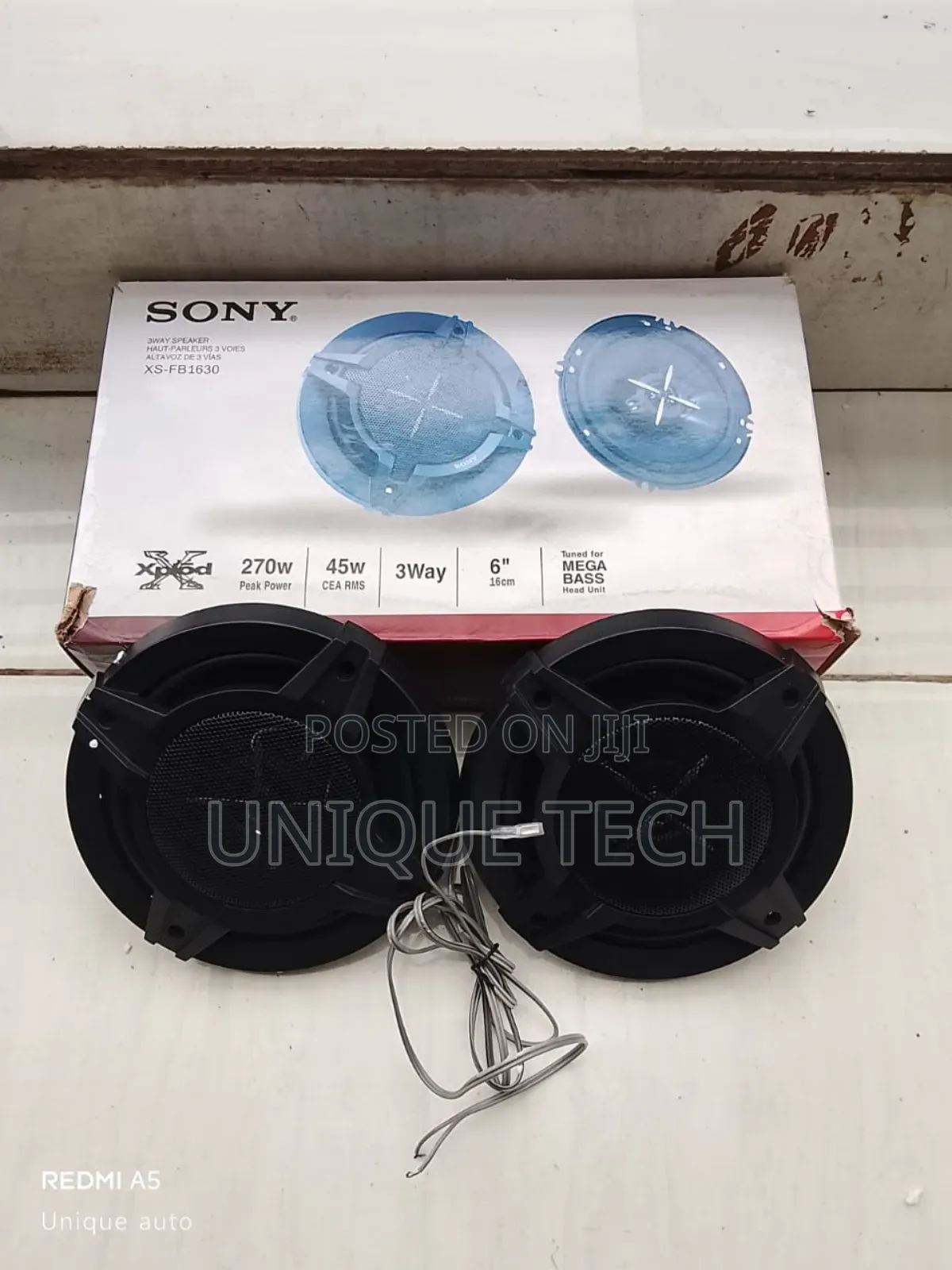 270w Sony X5-Fb1630 6" Door Speakers High Power Car Sound