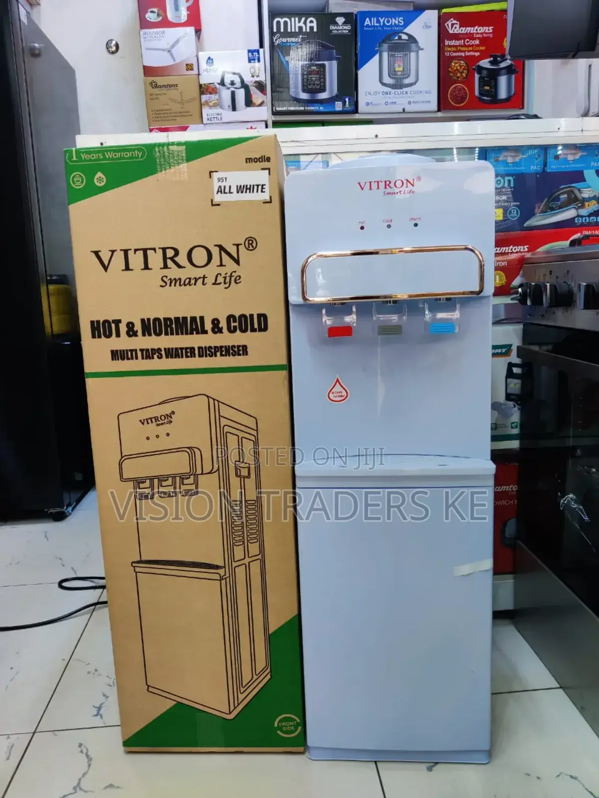 Vitron 3taps Hot,Normal and Cold Water Dispenser