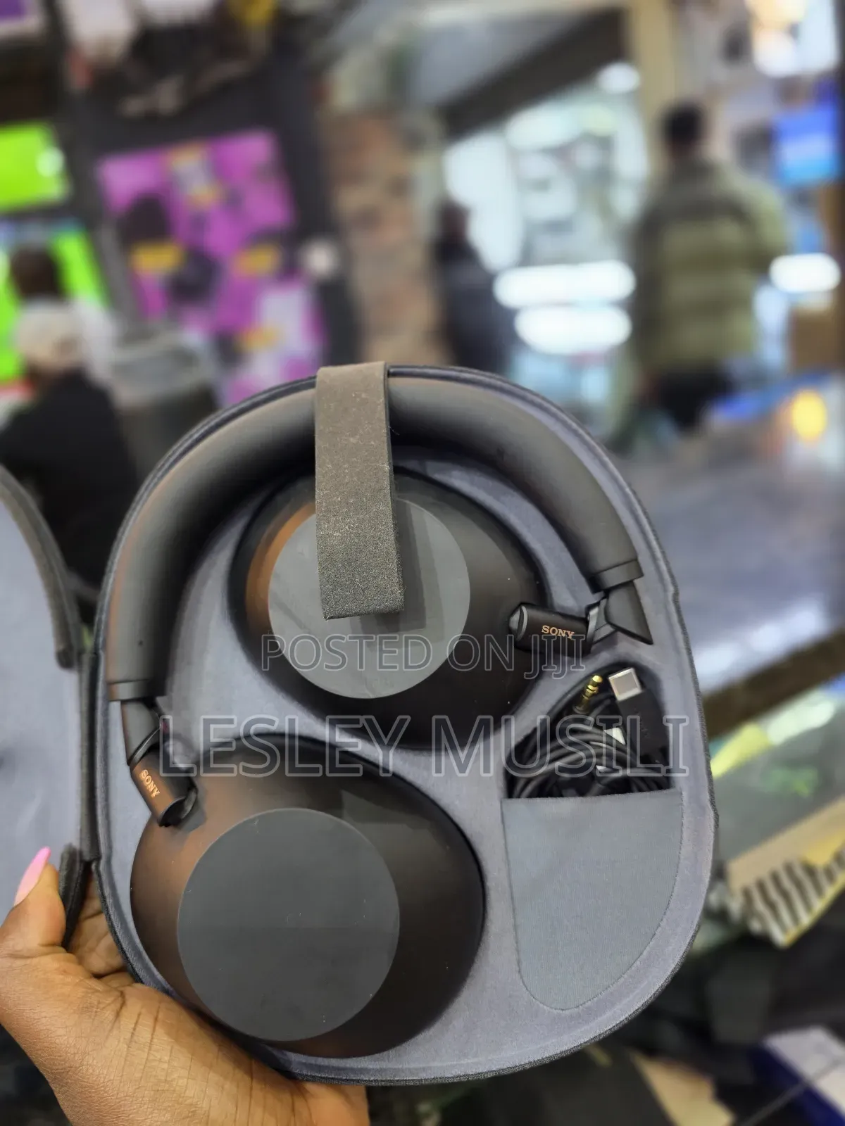 Sony Xm6 Preowned Headphones Black
