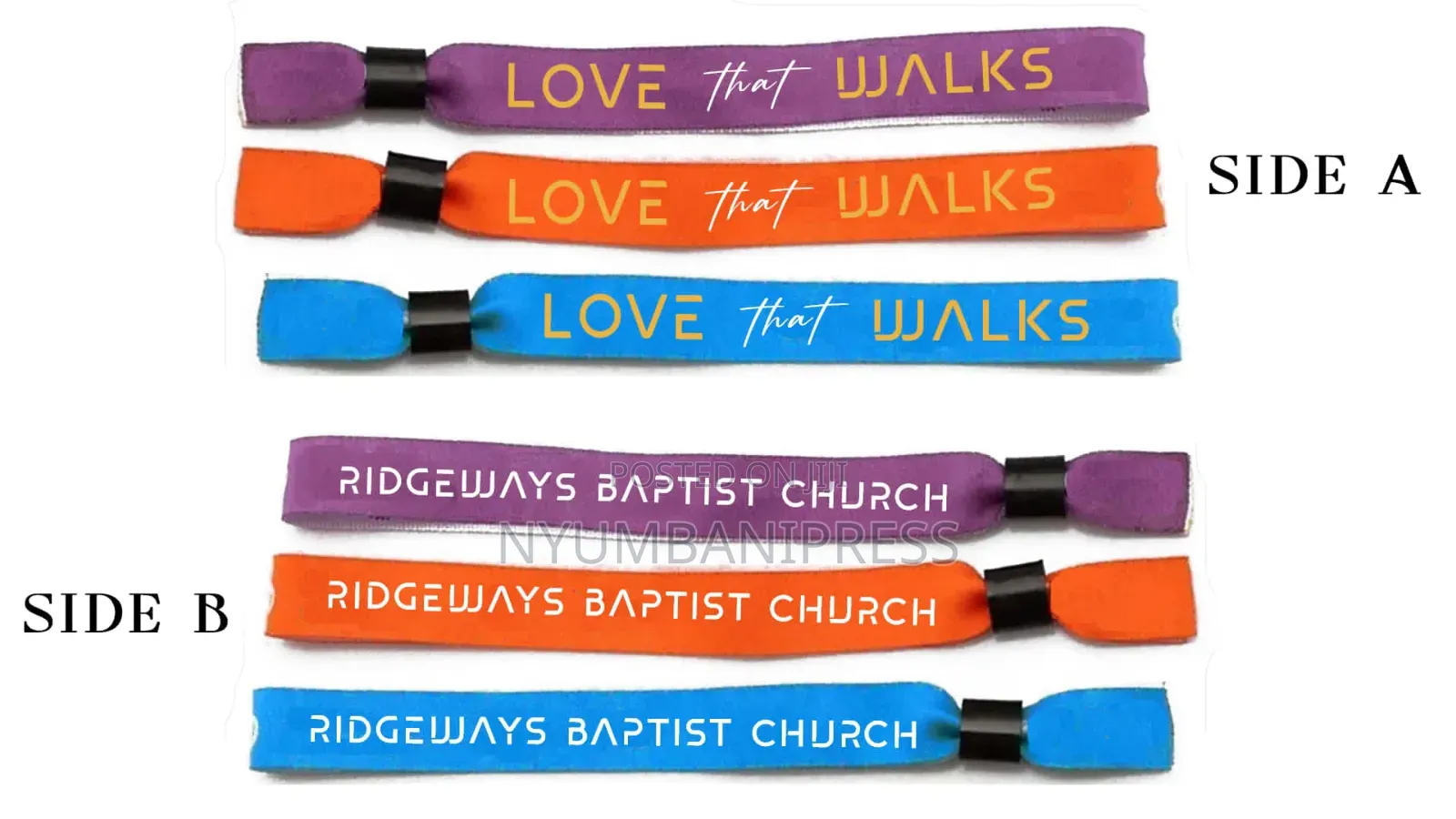 Event Wrist Bands