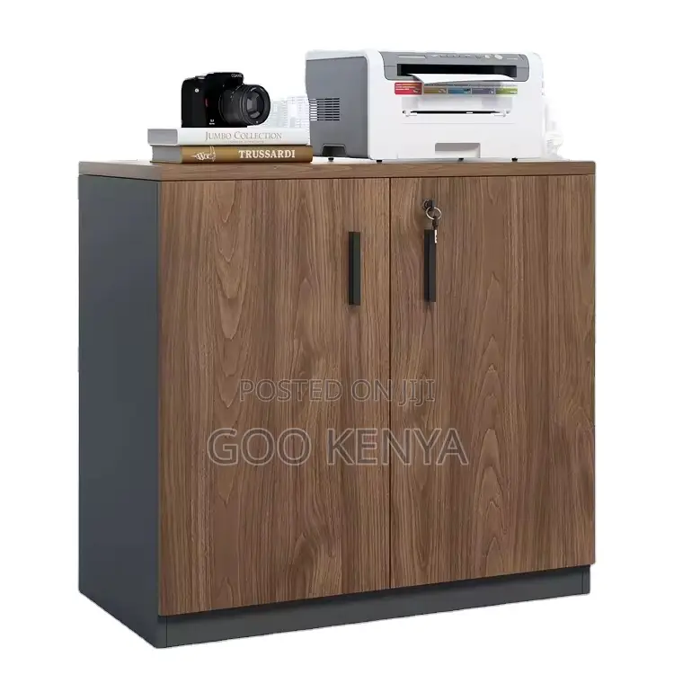 Office Cabinet; Compact Wooden File Office Organizer