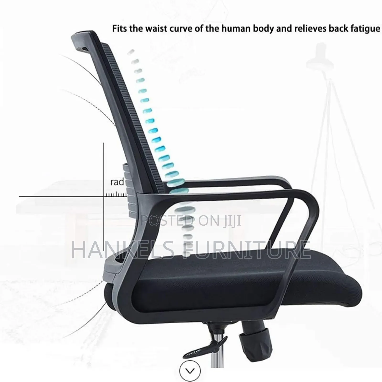 Mesh Spongy Visitors Chair