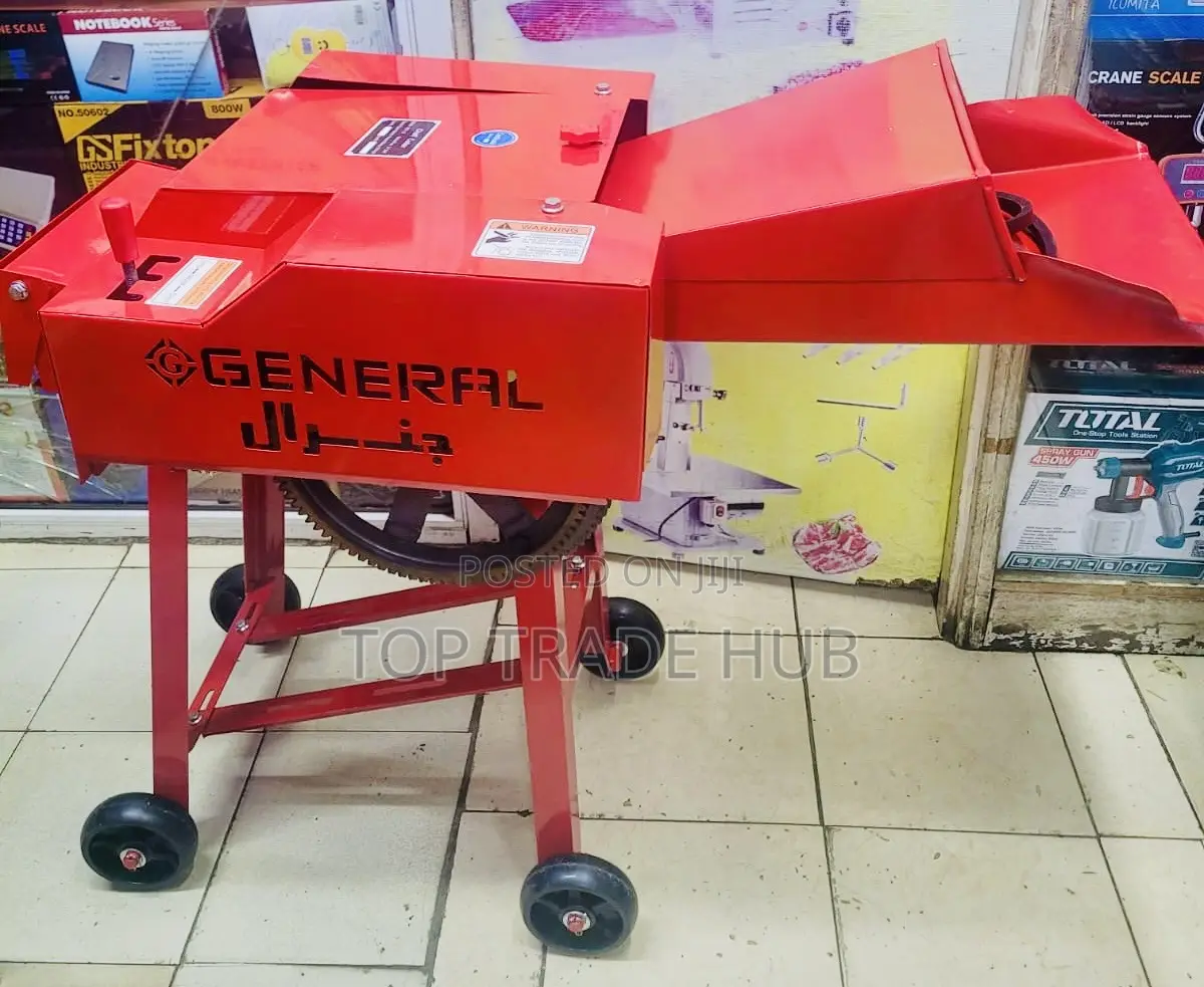 General Chaff Cutter Machine 1000kg/Hr With Gear Lever