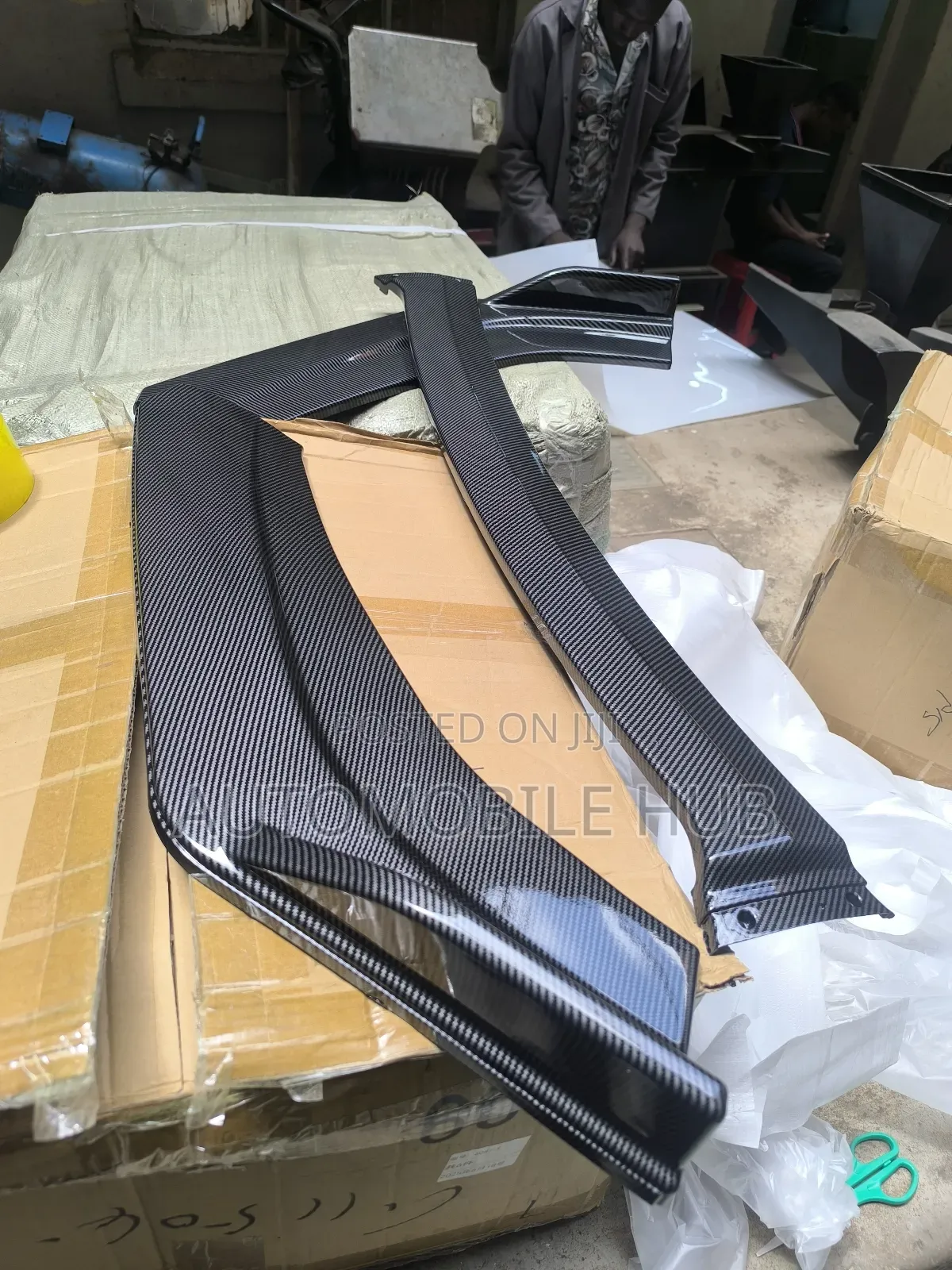 Universal Carbon Fiber Bumper Lip | Sport Look| Automobile Hub Nairobi