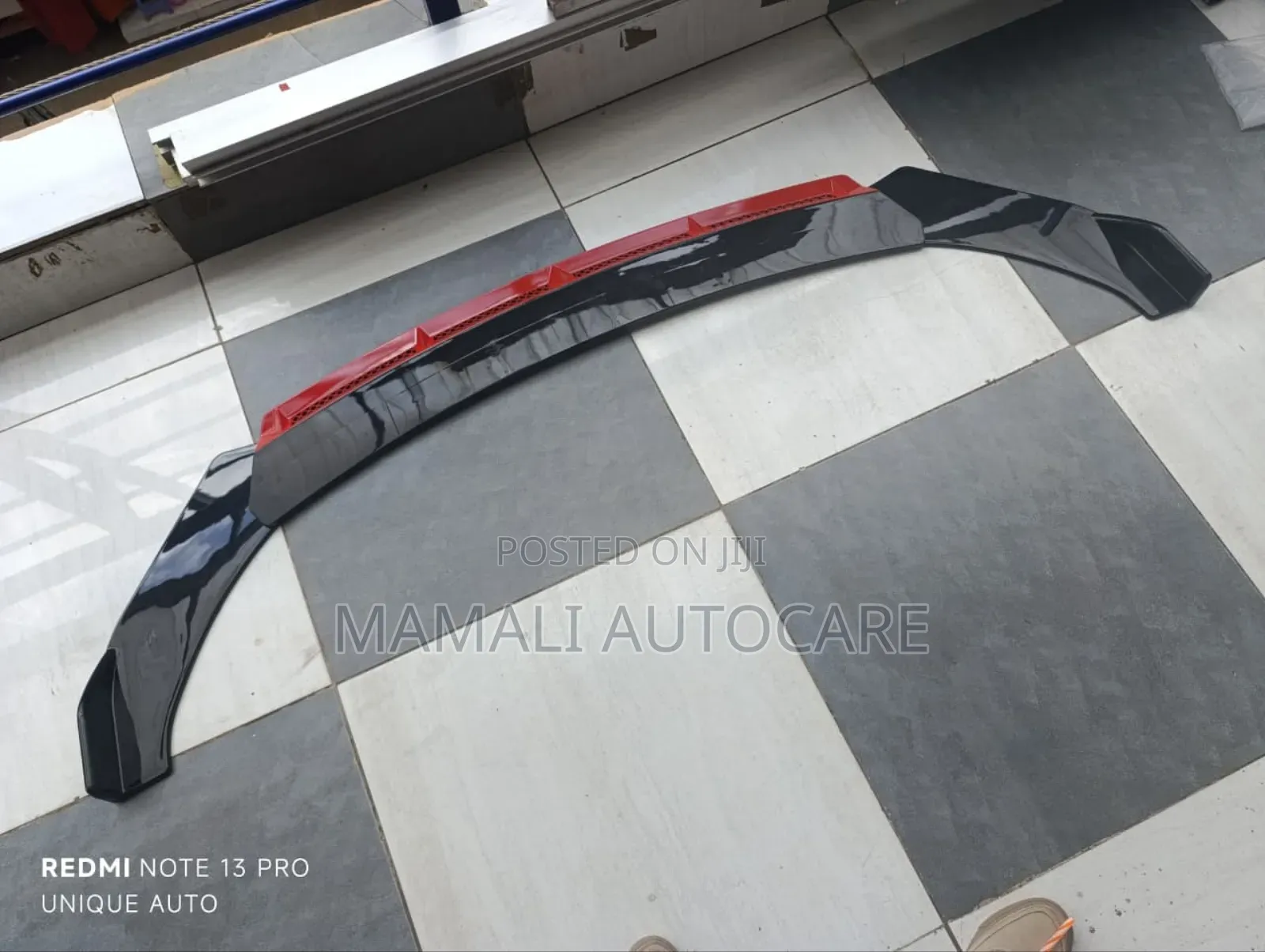Front Bumper Lip Big Size Universal Rubber Splitter Upgrade/Bumper Lip