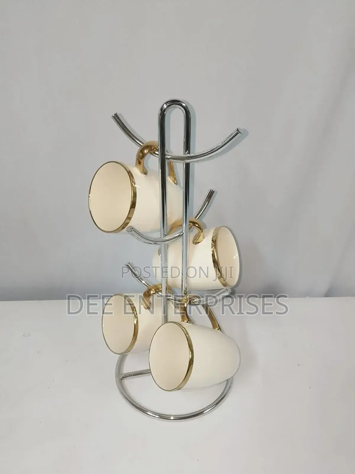 Silver Stainless Steel Cup Holder