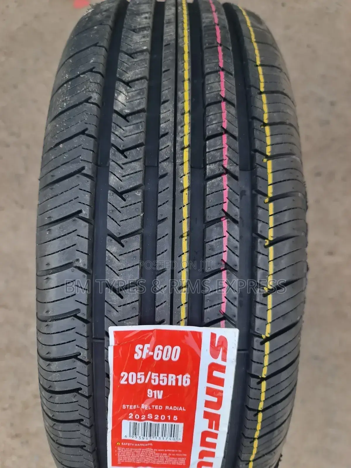 205 /55 R16 Sunfull Tyres.