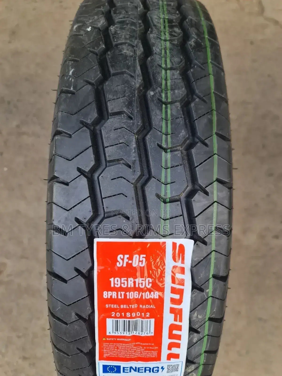 195 R15 Sunfull Tyres(Commercial)