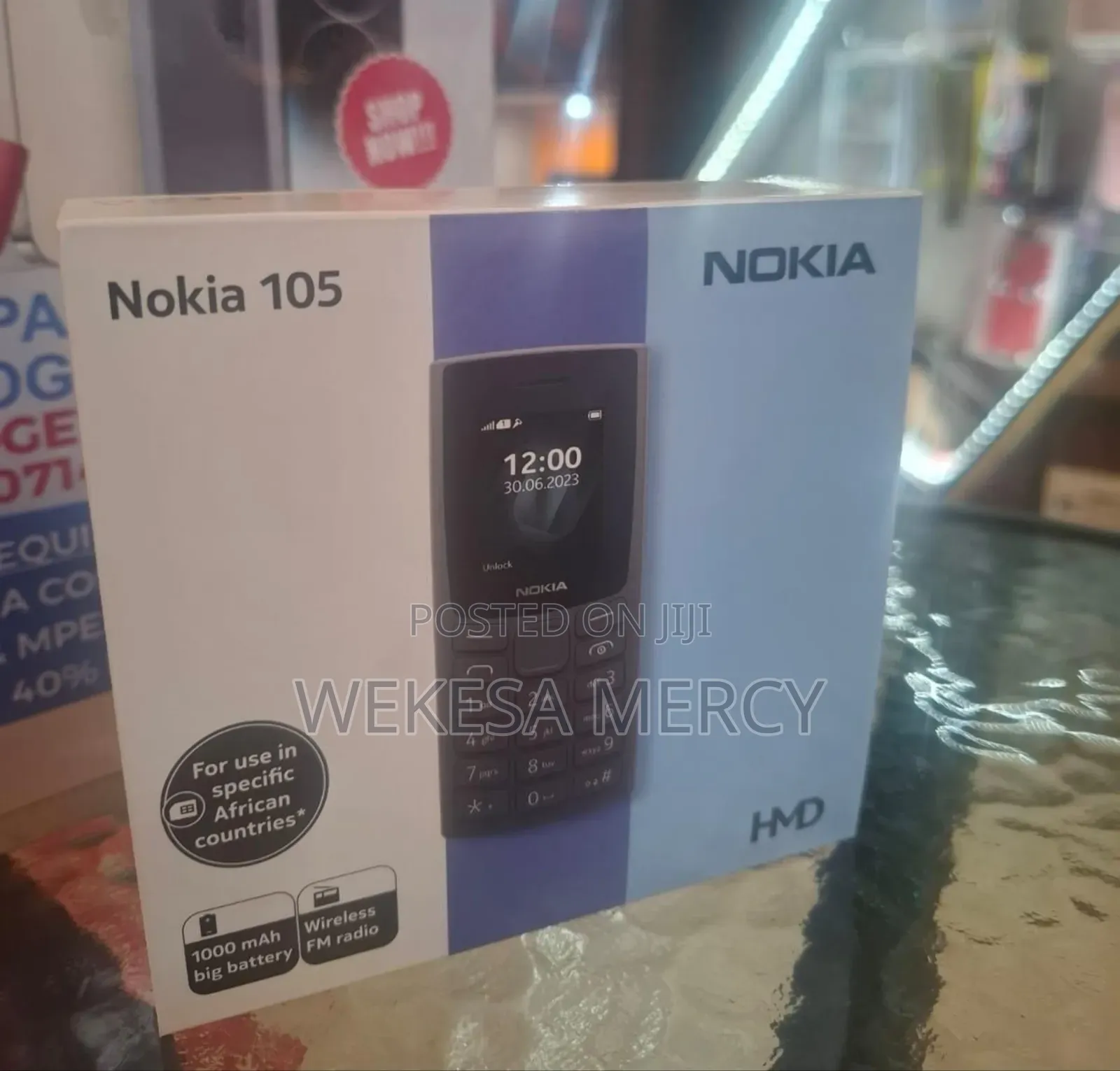 New Nokia 105 Black