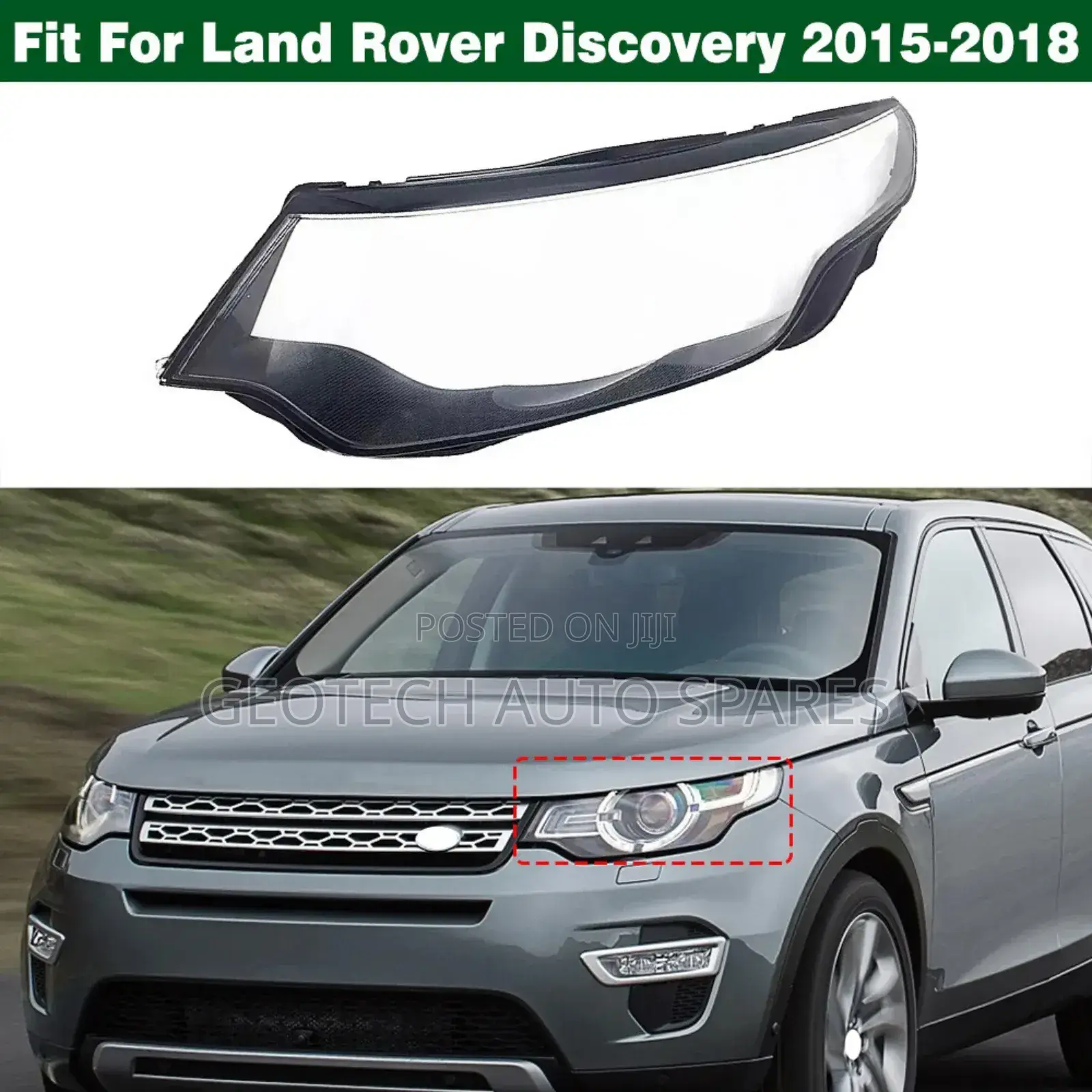 Discovery Headlight Lens