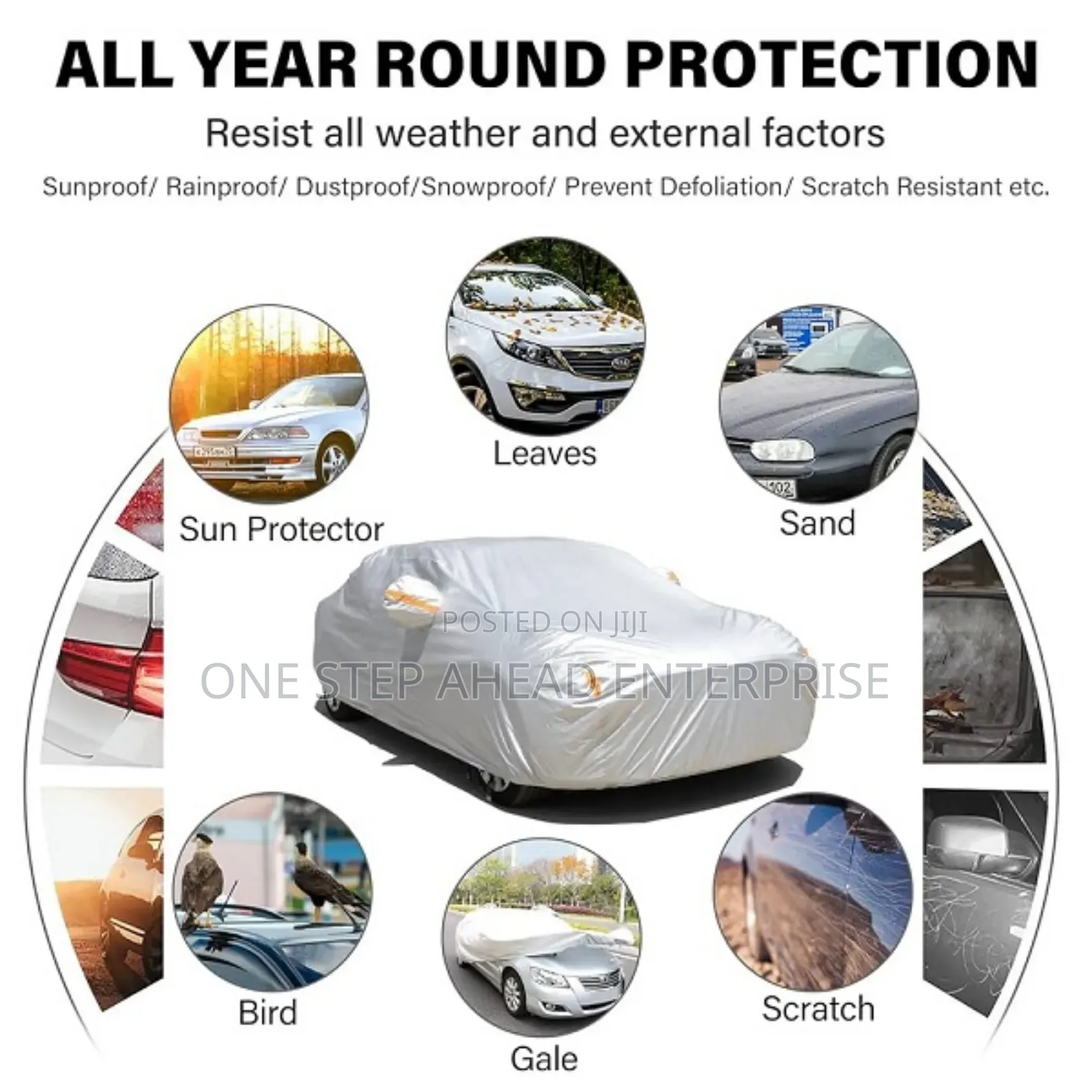 Premium Water Proof Car Cover Durable