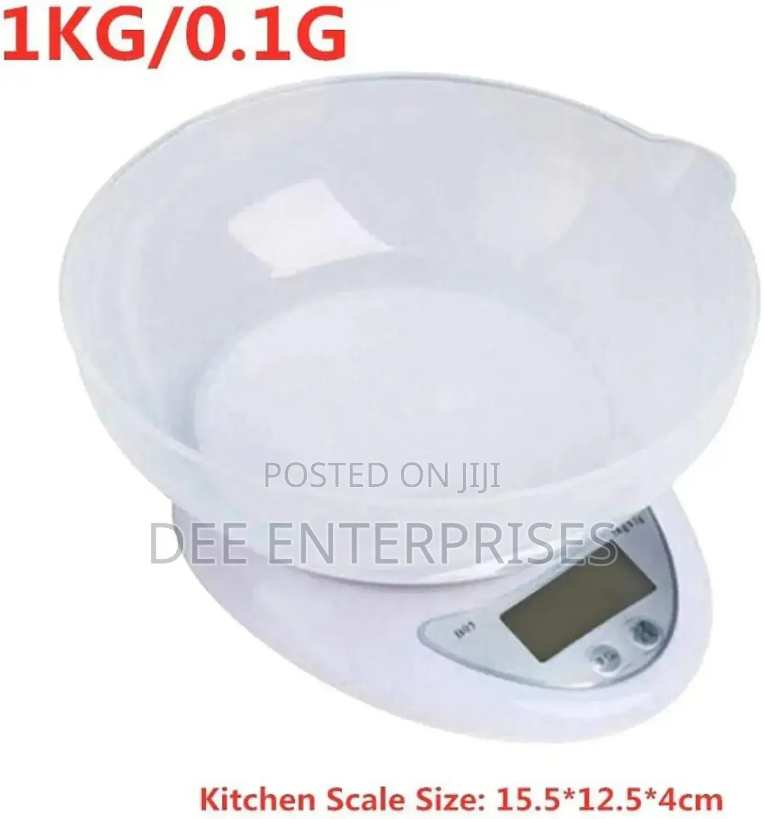 Digital Kitchen Weighing Scale With Bowl