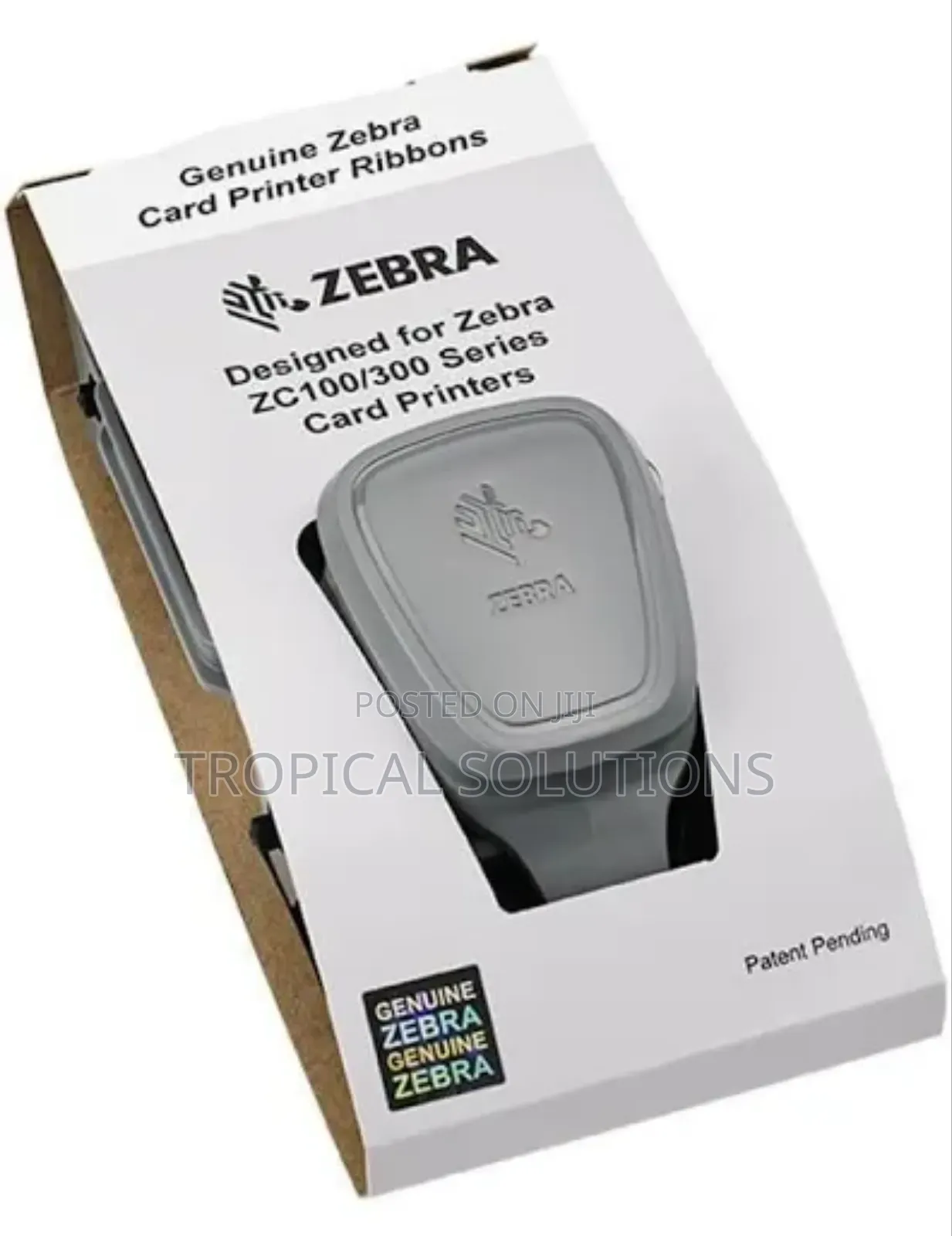 Zebra Zc Monochrome Black Ribbon 2000images Zc100/Zc300