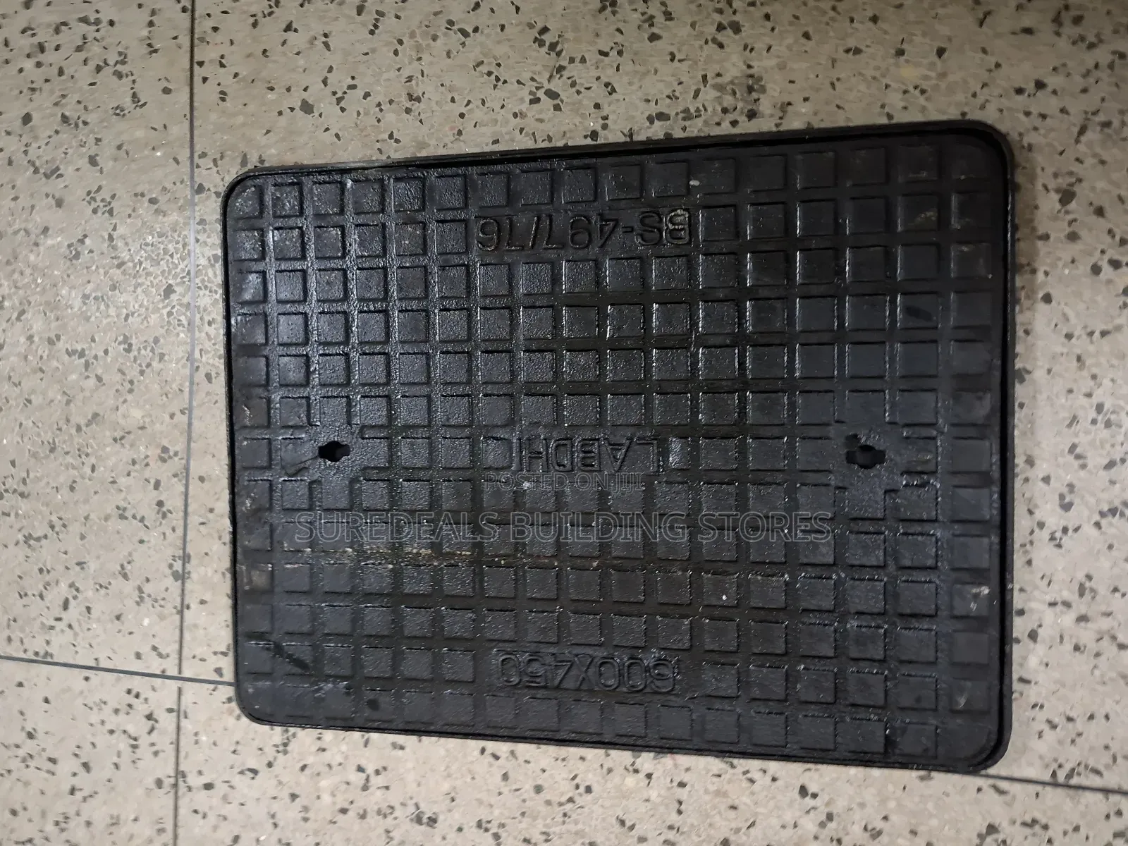 Cast Iron Manhole Cover.