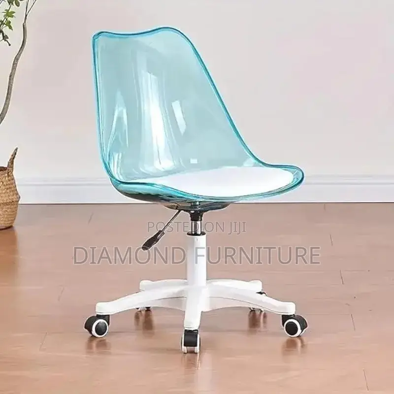 Office Chair; Acrylic Transparent Chair – Lightweight Durable