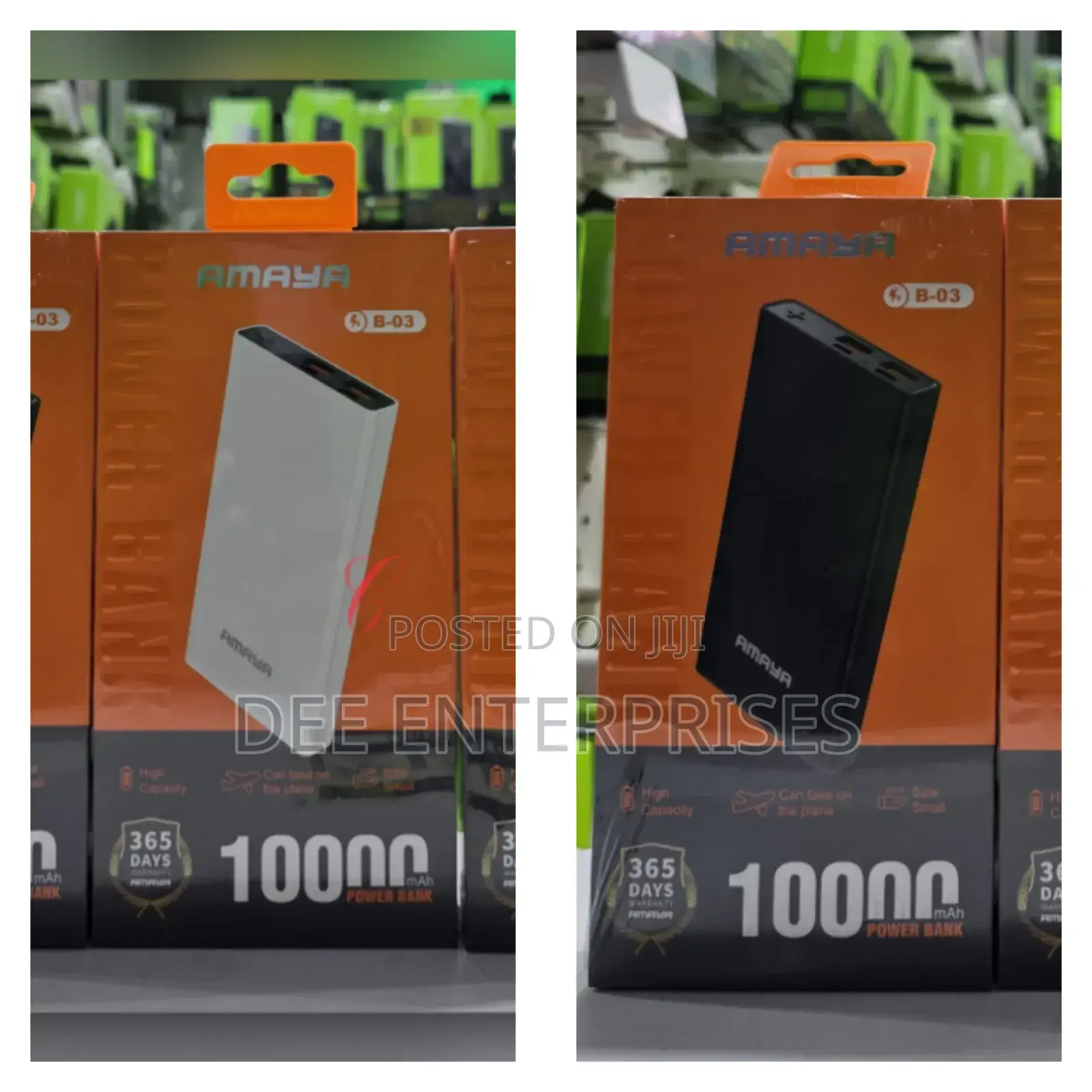 Amaya 10,000mah High Capacity Power Bank