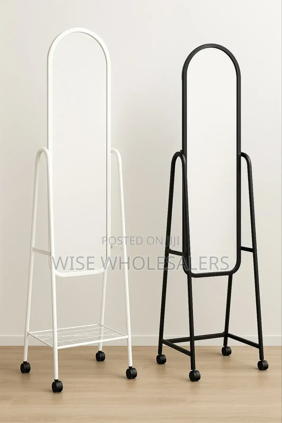 Dressing Mirror With Wheels 36cm