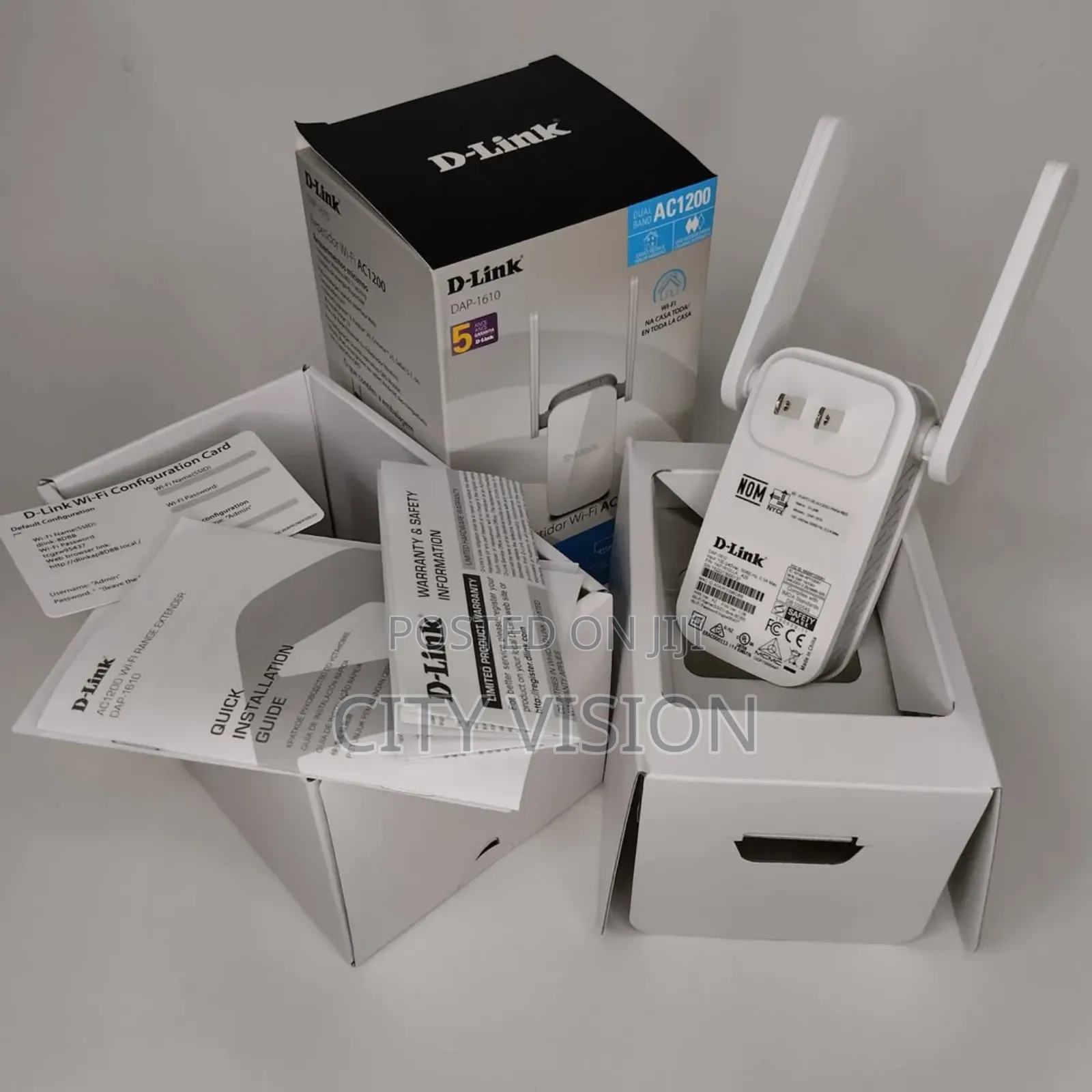 D-Link Ac1200 Dual Band Wifi 5 Range Extender Dap-1610