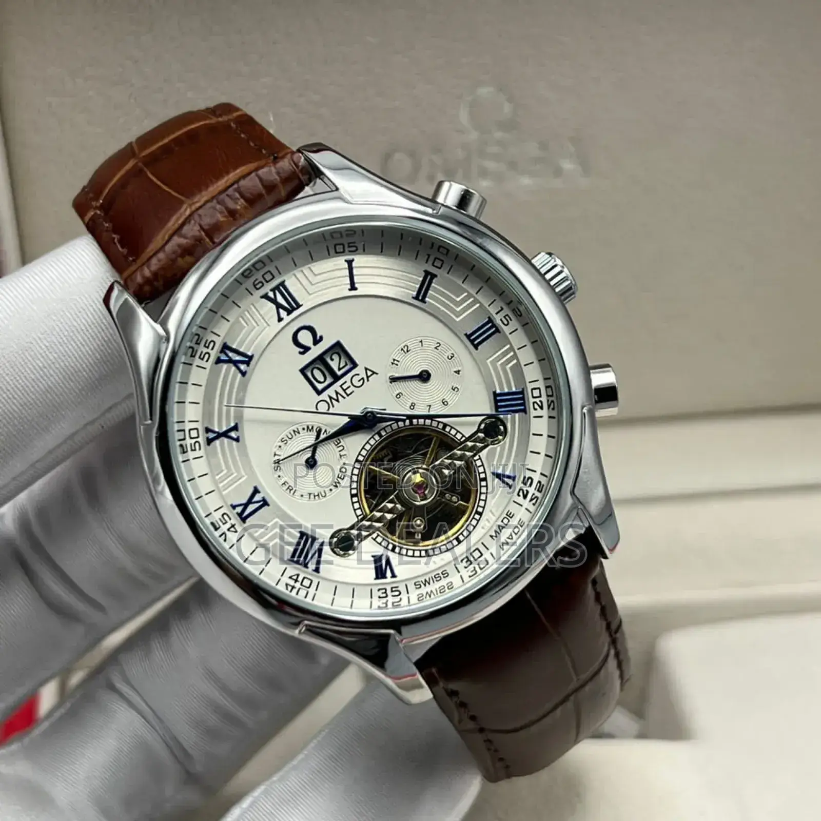 Automatic Omega Watch,Majira Omega Wristwatch