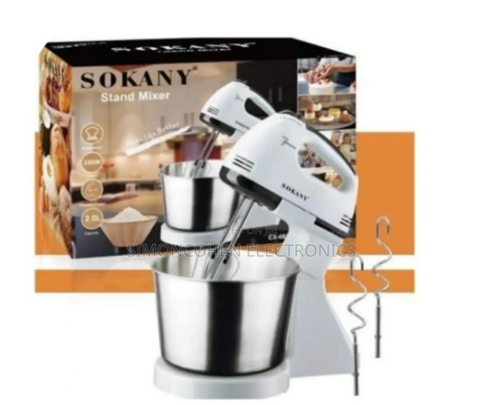 Sokany 2l Bowl Mixer