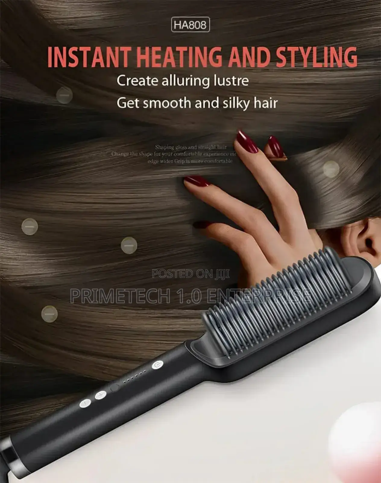 Instant Heating Hair Straightener
