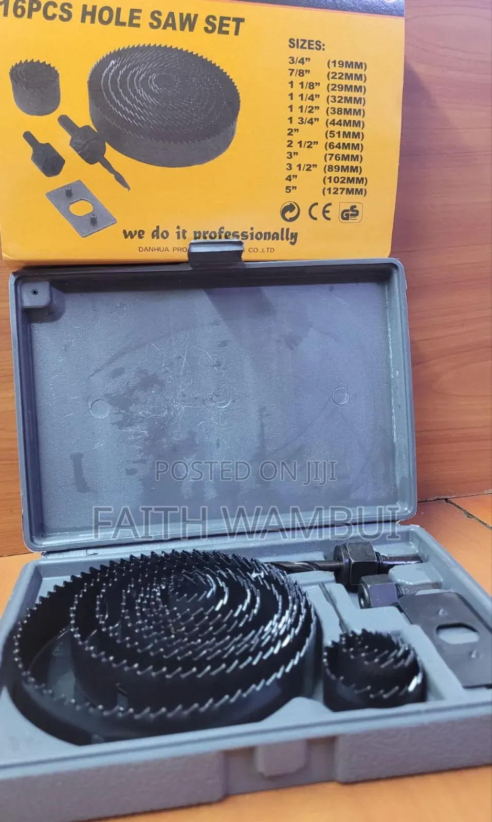 16 Pieces Hole Saw Set/Hole Saw Set