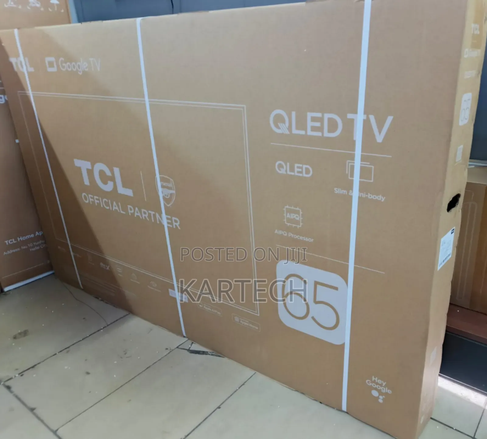 TCL 65" 65t6c Qled Uhd Smart Google Tv