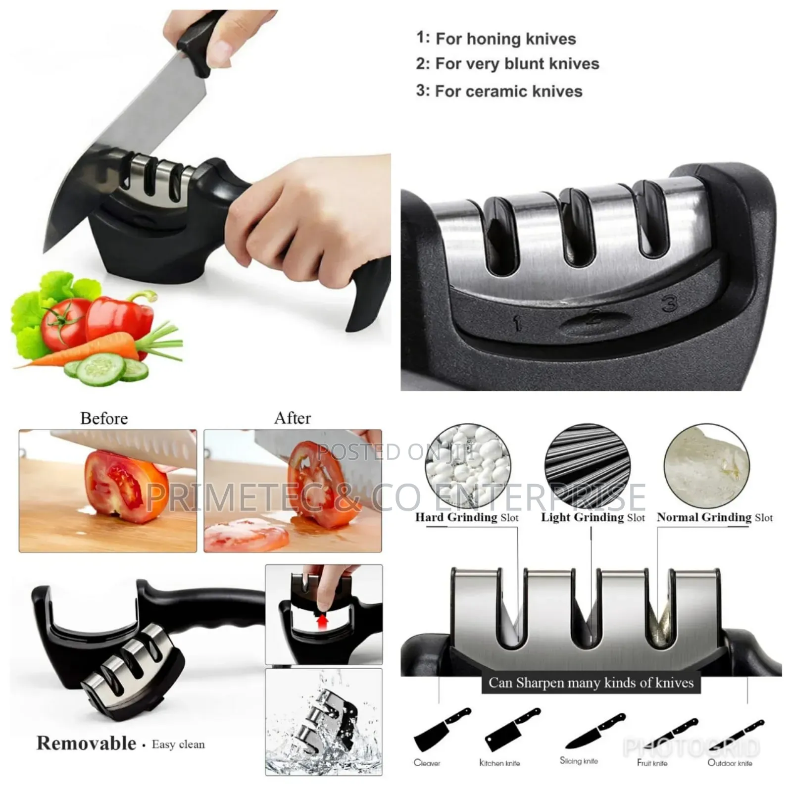 Stainless Steel Knife Sharpener.