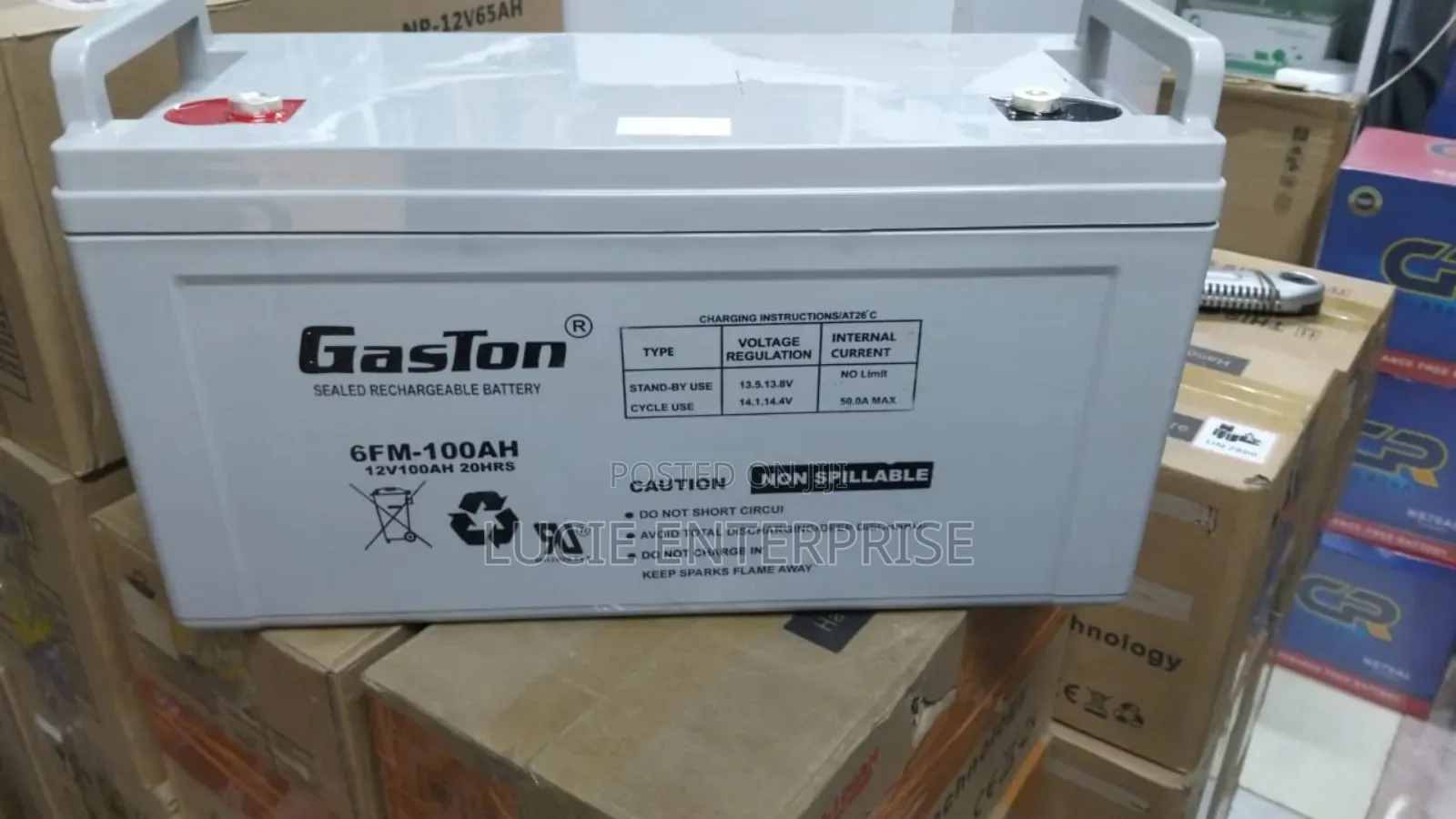 Solar Battery 100ah/ Gaston Battery 100ah