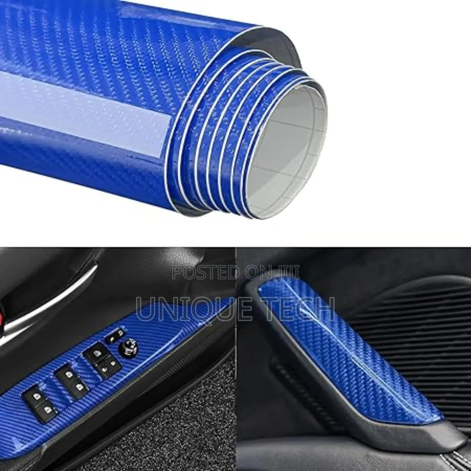 Car Vinyl Wrap 3d Carbon Fiber Film Sticker Stylish Upgrade