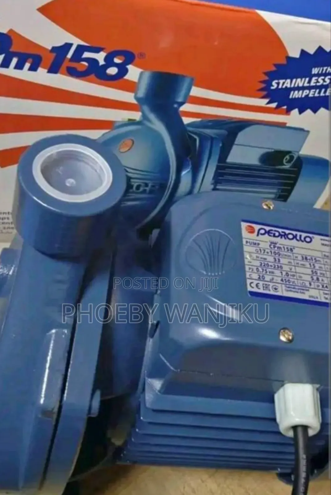 Stainless Steel Impeller Pump