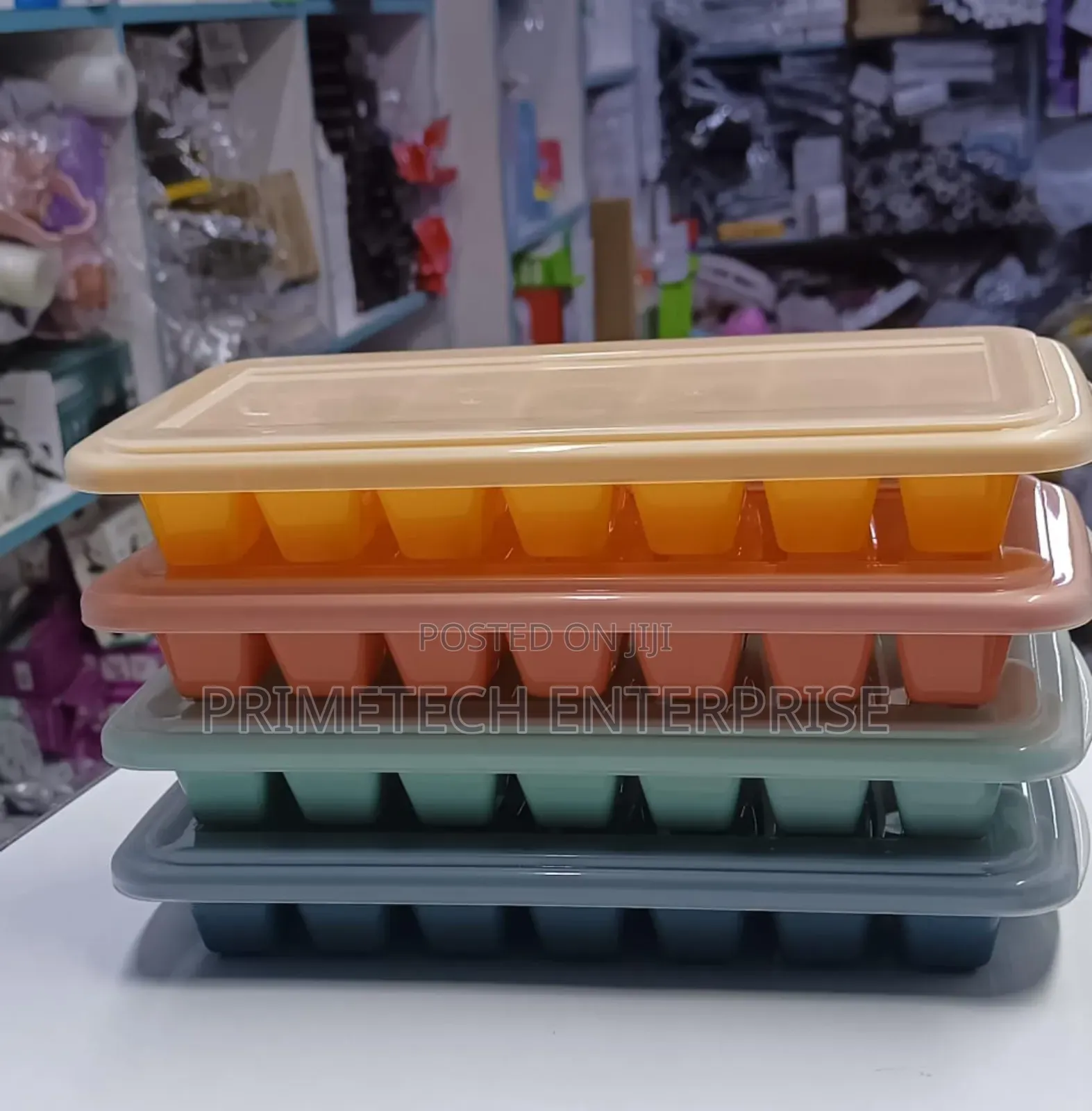 Plastic Ice Cube Trays