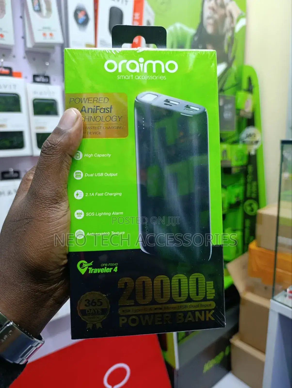 Oraimo Traveler 4 P204d.