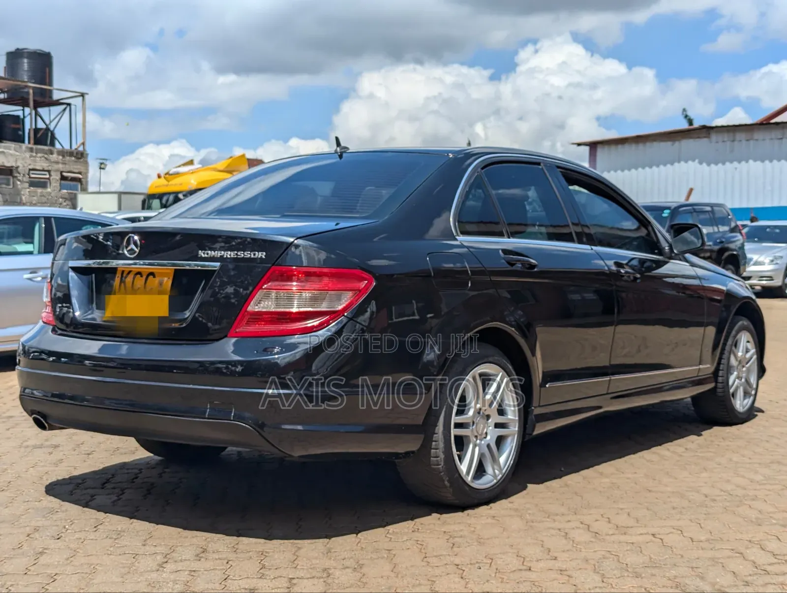 Mercedes-Benz C200 2008 Black