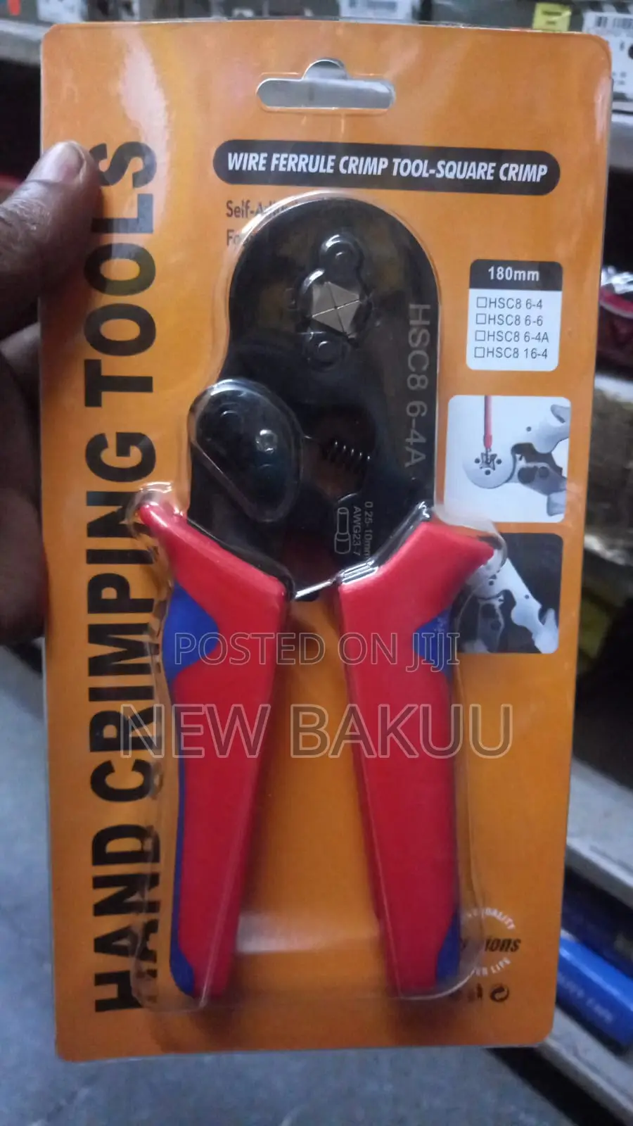 Wire Ferrule Crimping Square Tool 180mm